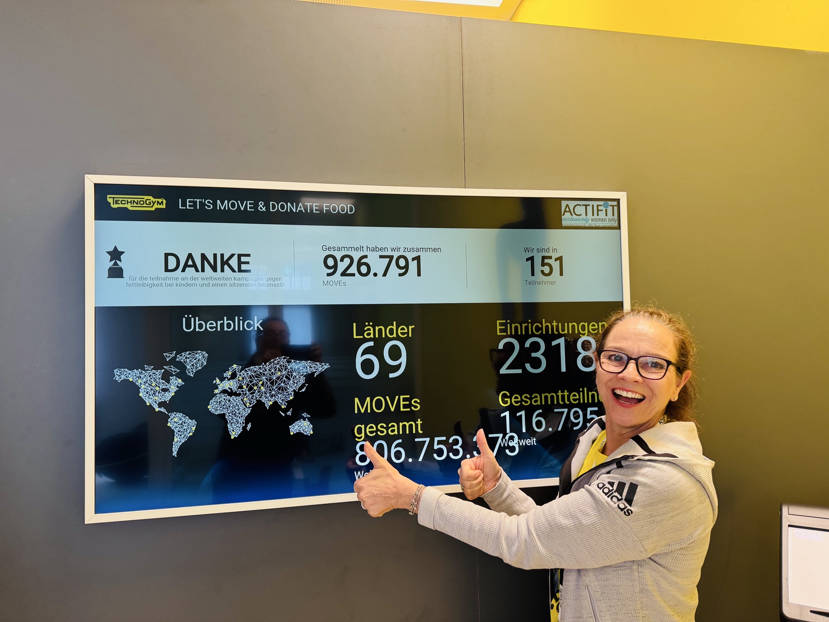 LET’S MOVE & DONATE FOOD 2026 BEENDET